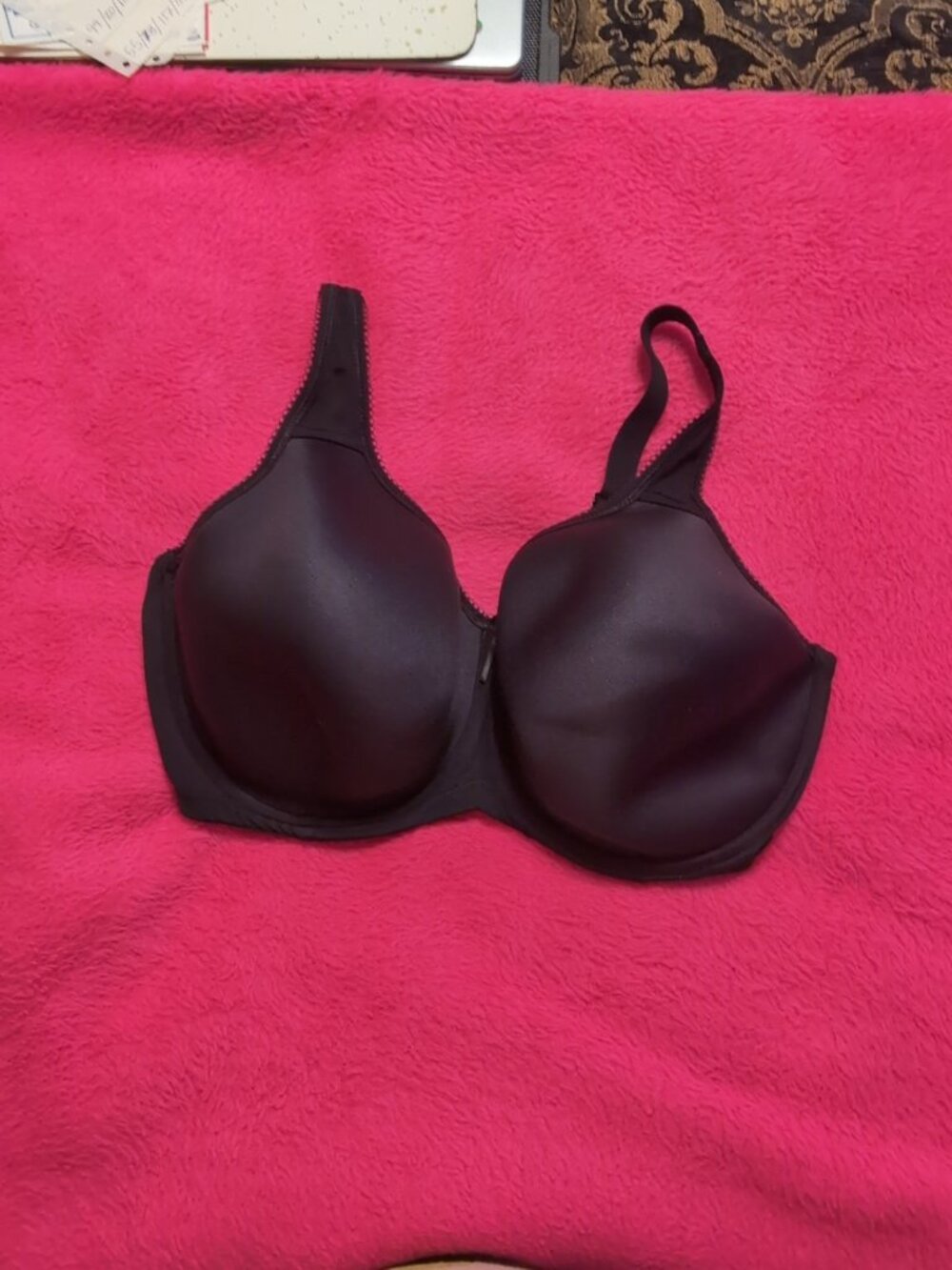 Wacoal 853192 Basic Beauty Spacer Underwire Bra Black 36G Full Figure Supportive